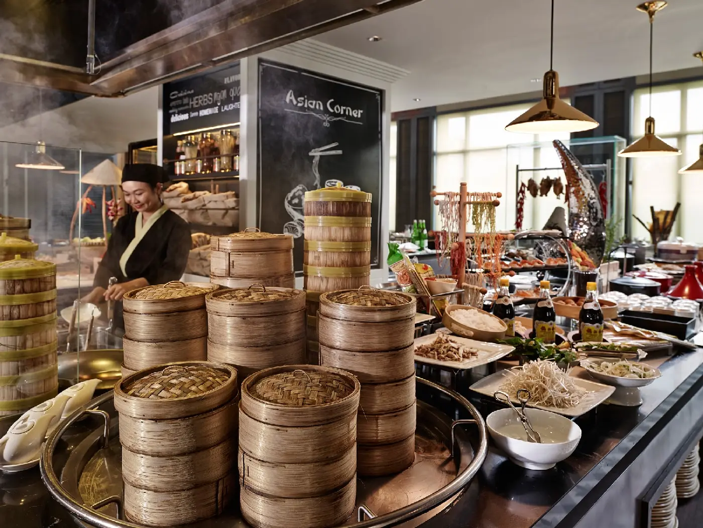 nhà hàng có không gian đẹp ở Hà Nội Red Bean Nguyễn Quang Bích