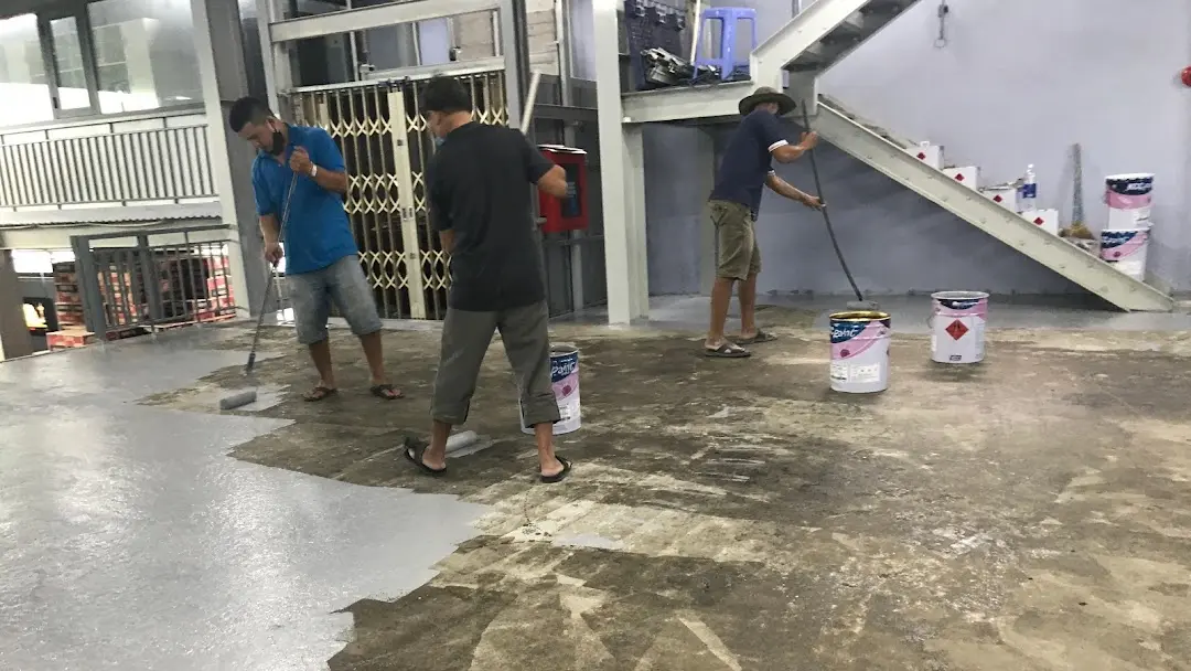 sơn nền sàn epoxy gia lai Công ty Tiến Đức JSC