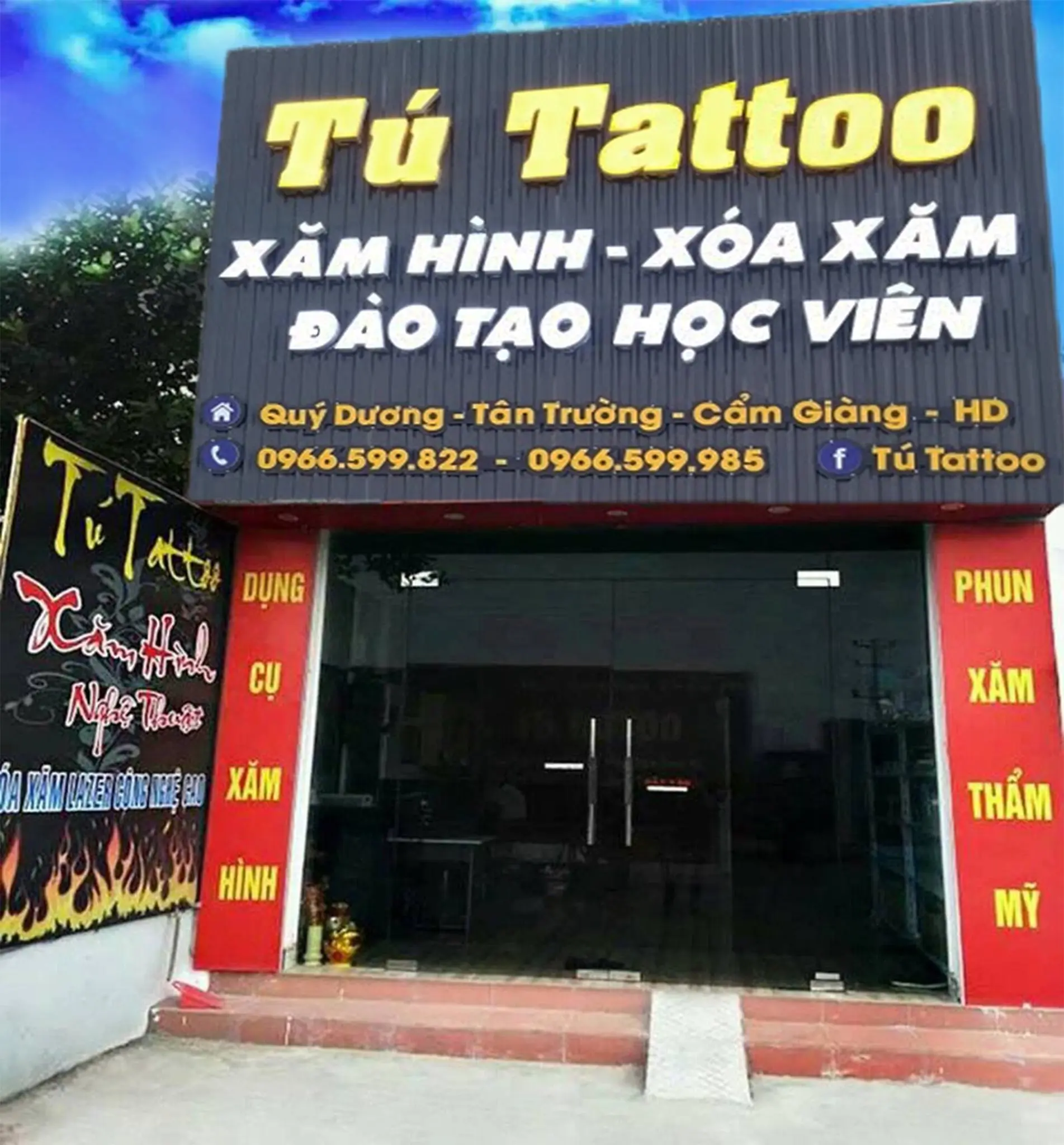 xăm hình Hải Dương Tú Tatto