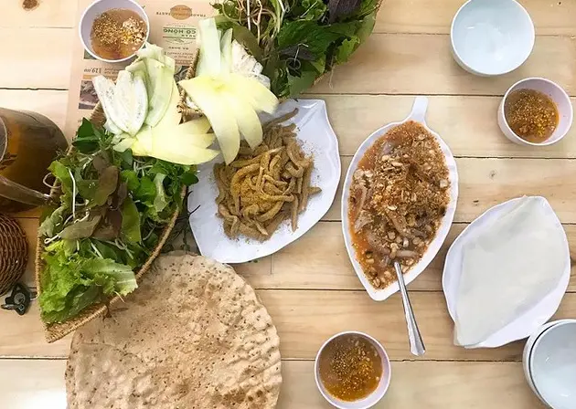Gỏi cá trích Đà nẵng