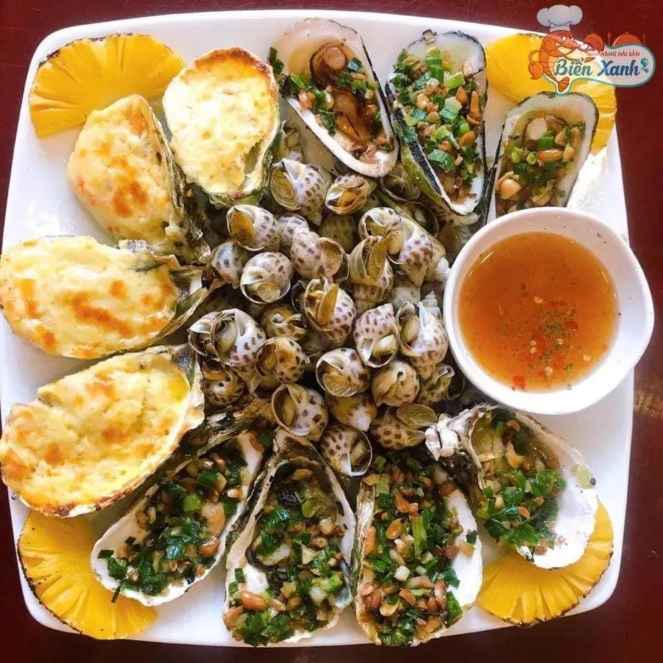 nhà hàng hải sản Vinh Hải Sản Biển Xanh