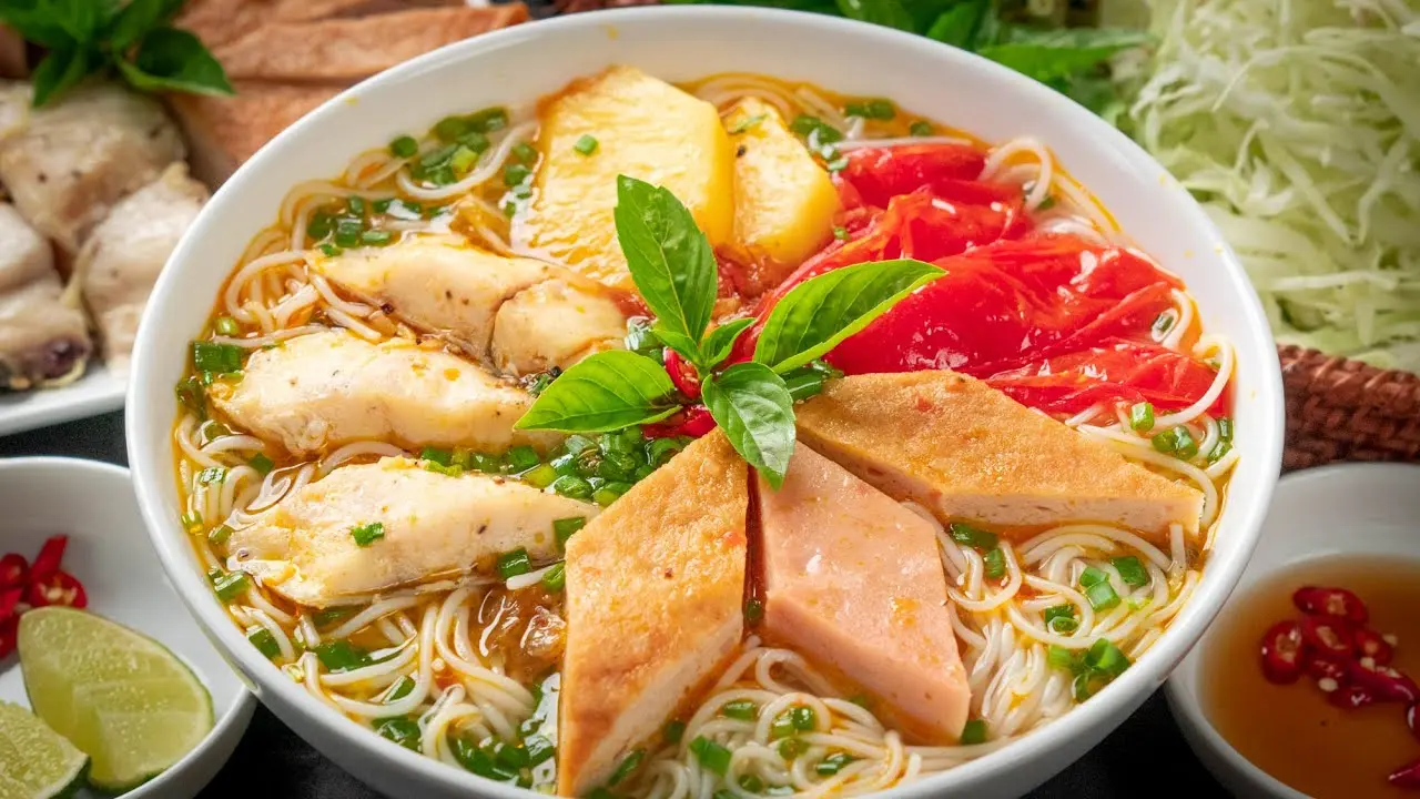 ăn sáng phú quốc Bún Cá Tư Nga