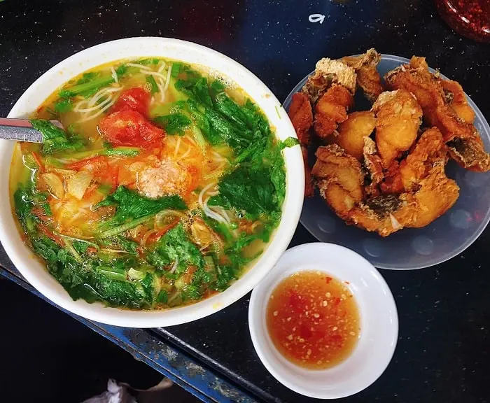 Bún cá Đất Phú