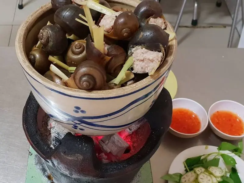 ăn tối đà lạt Quán 33 Ốc Nhồi Thịt