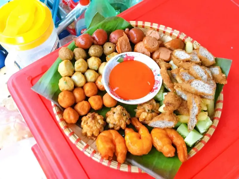 Ăn vặt Đồng Hới quán bán đồ ăn vặt