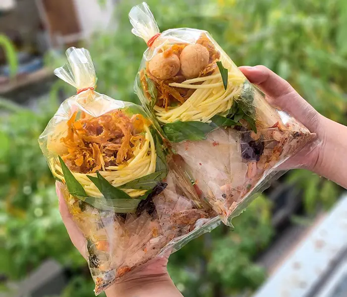 quán miến ngon Hà Nội Bánh Đa, Miến Trộn - Thái Thịnh