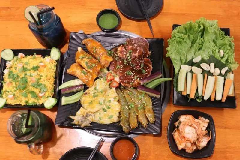 buffet Long An Buffet hải sản Cần Giuộc