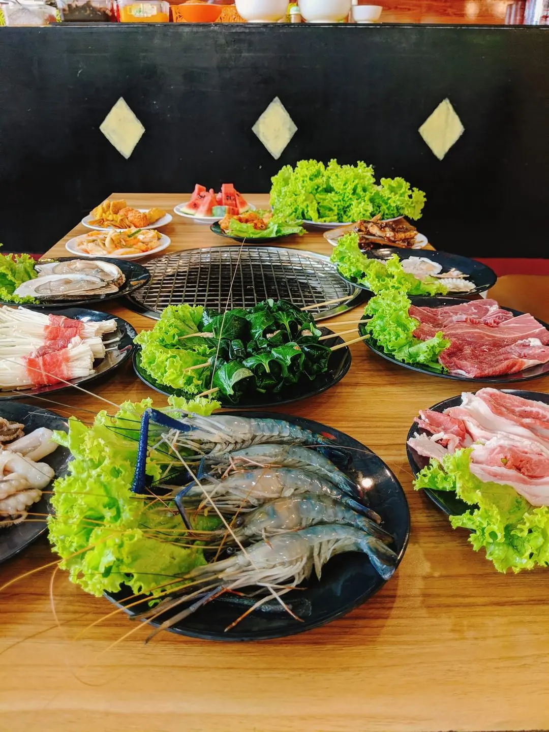Buffet nướng Mỹ Tho thiên đường ăn uống