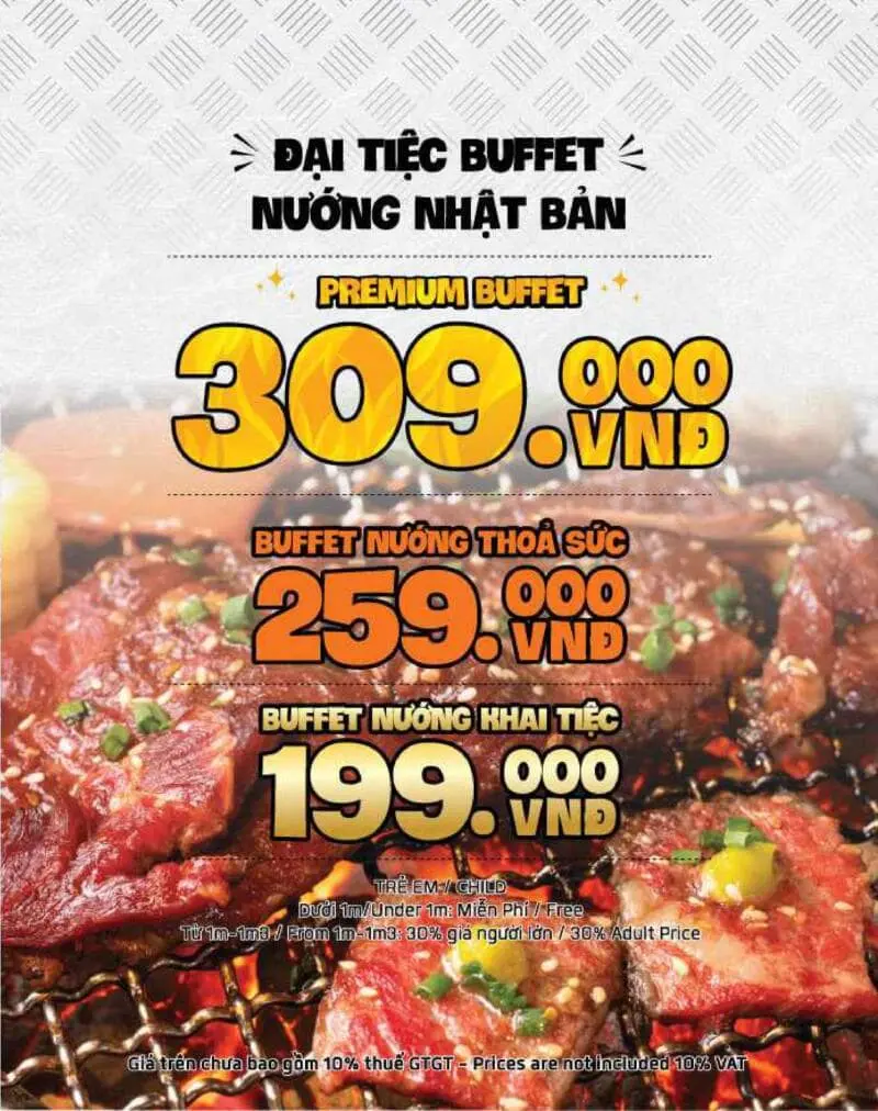 Buffet nướng Mỹ Tho Buffet nướng Mỹ Tho