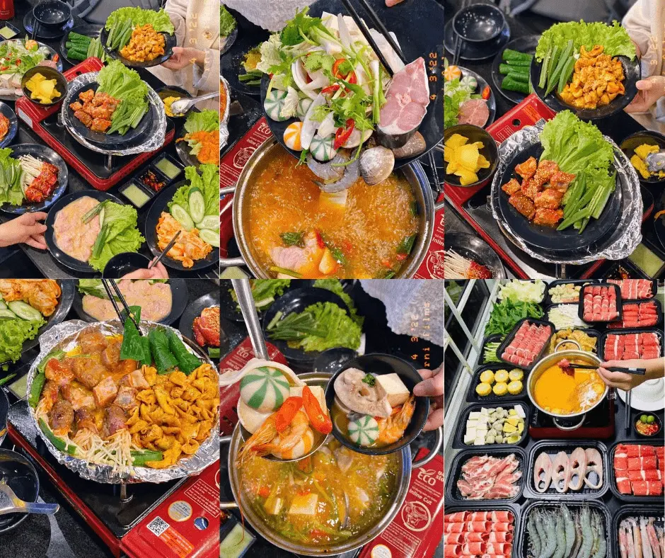 Buffet Nướng Quy Nhơn Lẩu & Nướng Buffet Mộc