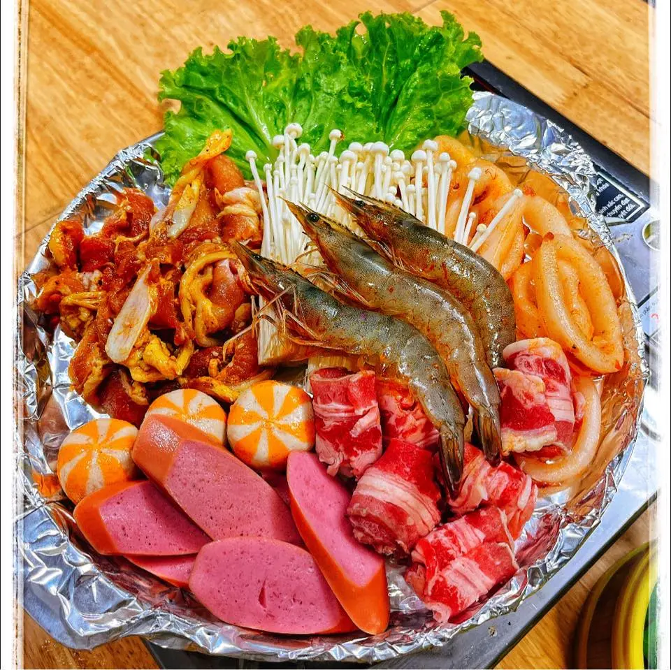 buffet nướng Sóc Trăng ẩm thực