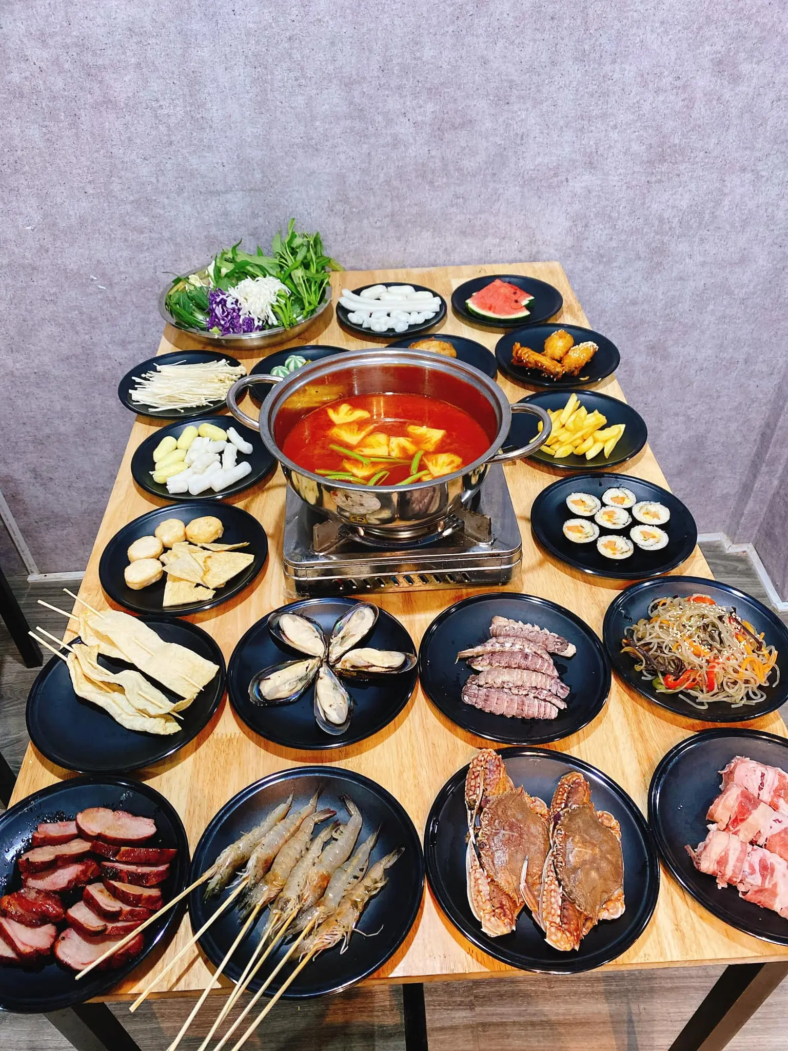 buffet nướng Sóc Trăng ẩm thực