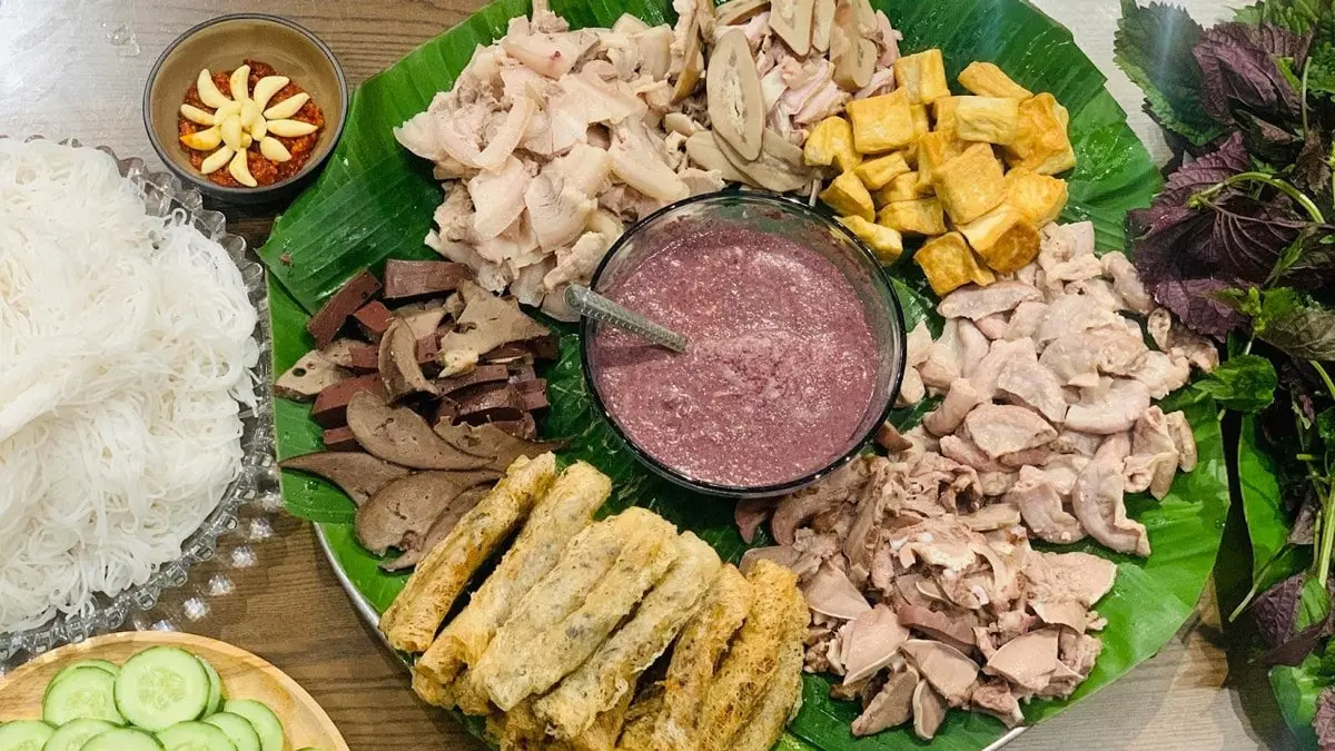 bún đậu mắm tôm long an bún đậu mắm tôm long an