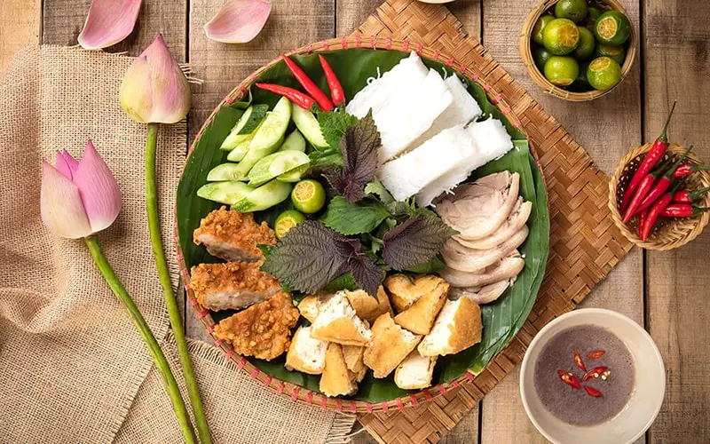 bún đậu mắm tôm long an Bún Đậu Mắm Tôm Hai Cô