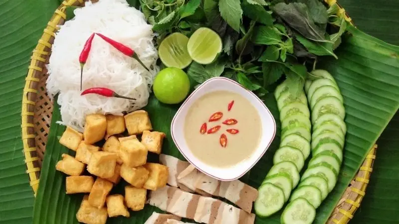 bún đậu mắm tôm long an Bún Đậu Mẹt Tre