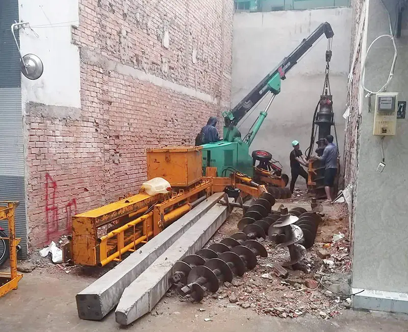 ép cọc bê tông Tây Ninh Đại Thành