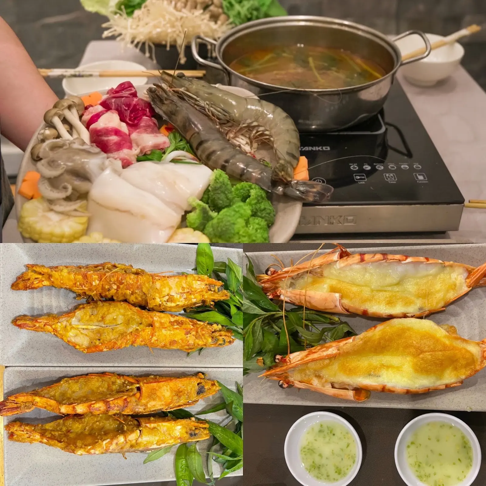 nhà hàng hải sản Phan Rang Tôm sú tại Đá Đen Phan Rang