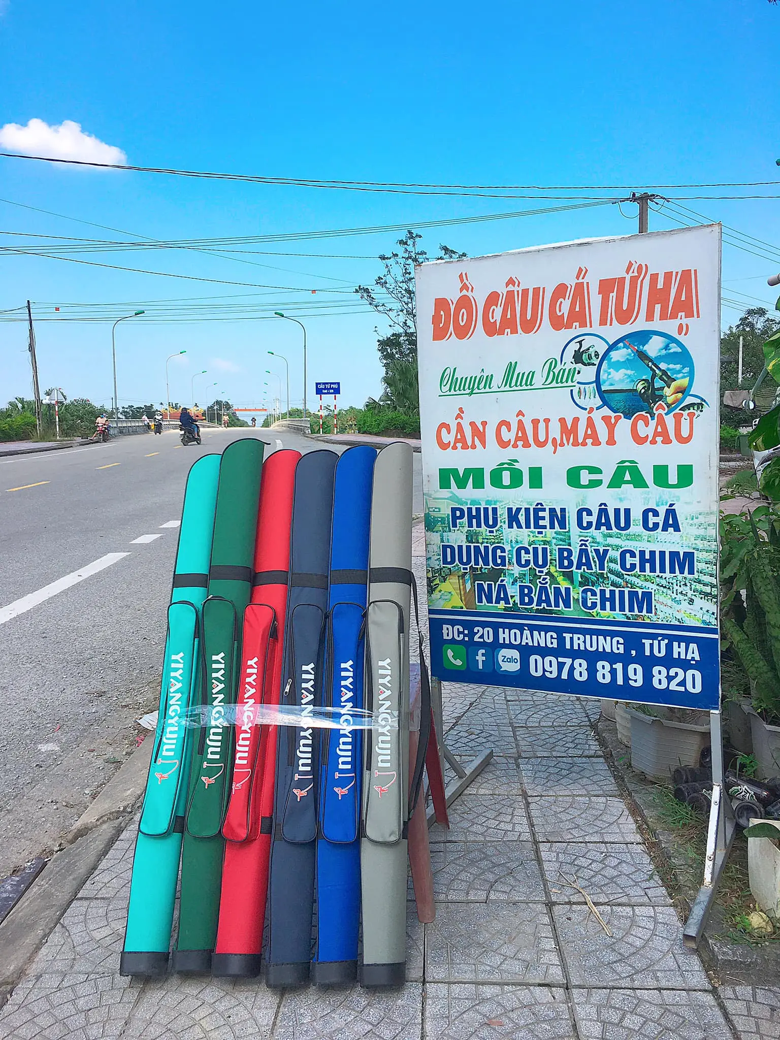 cửa hàng bán cần câu cá tại huế Đồ Câu Cá Tứ Hạ