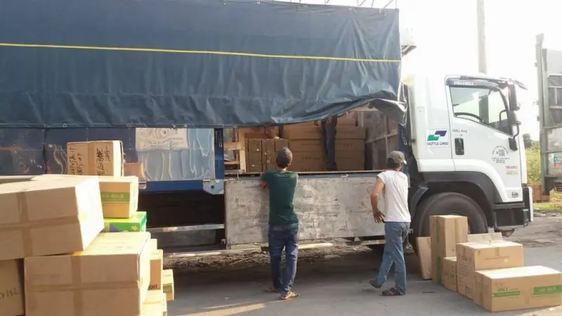 chành xe đi Bến Cát Bình Dương Giao Hàng 24H
