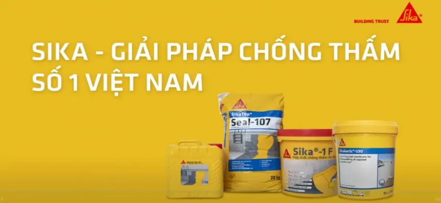 Chống Thấm Cà Mau Sika Cà Mau
