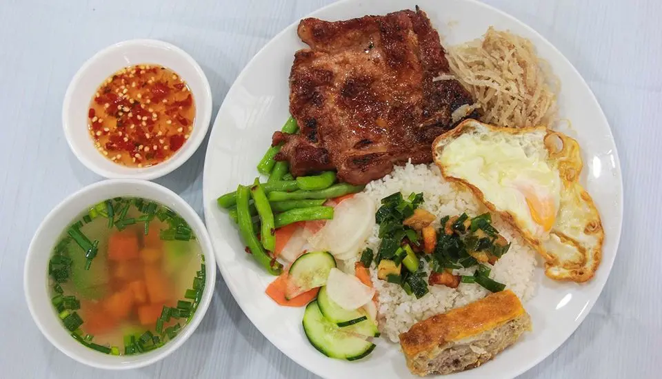 cơm tấm buôn ma thuột Cơm tấm cô Ba