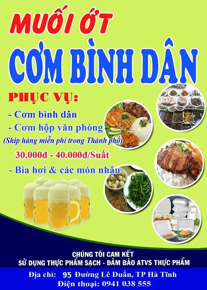 cơm văn phòng Hà Tĩnh cơm văn phòng Hà Tĩnh