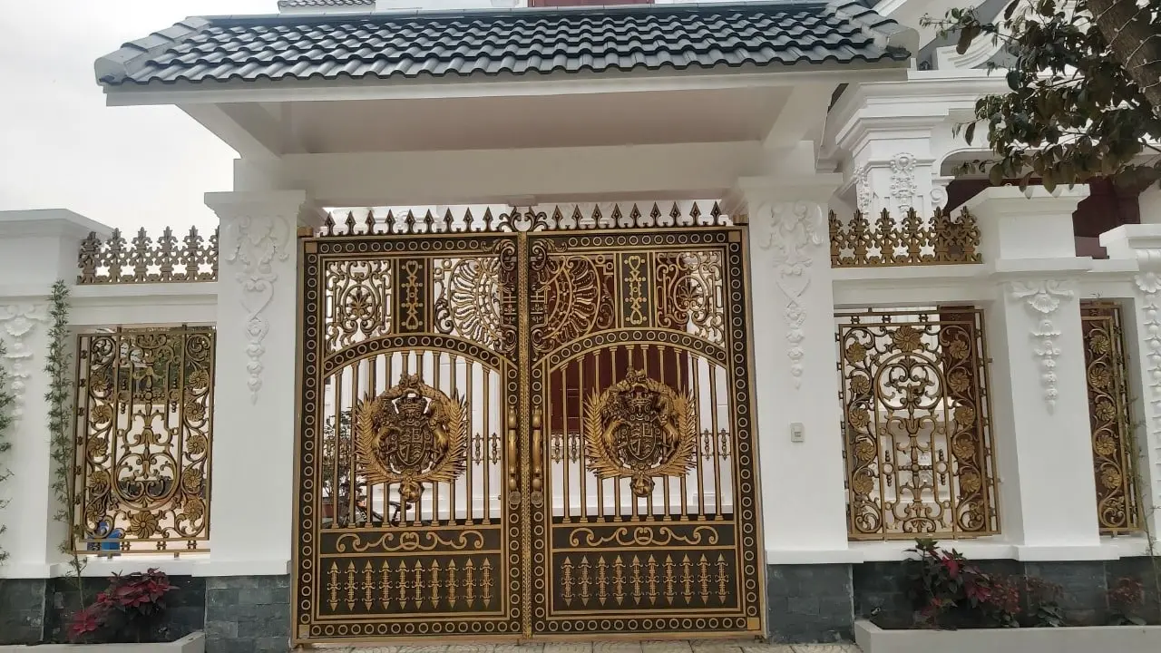 cổng sắt Hưng Yên cổng sắt Hưng Yên