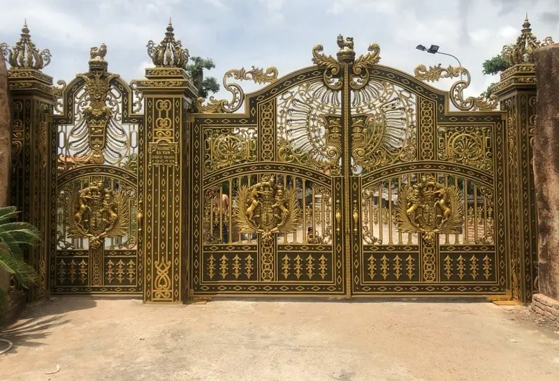 cổng tự động Hòa Bình