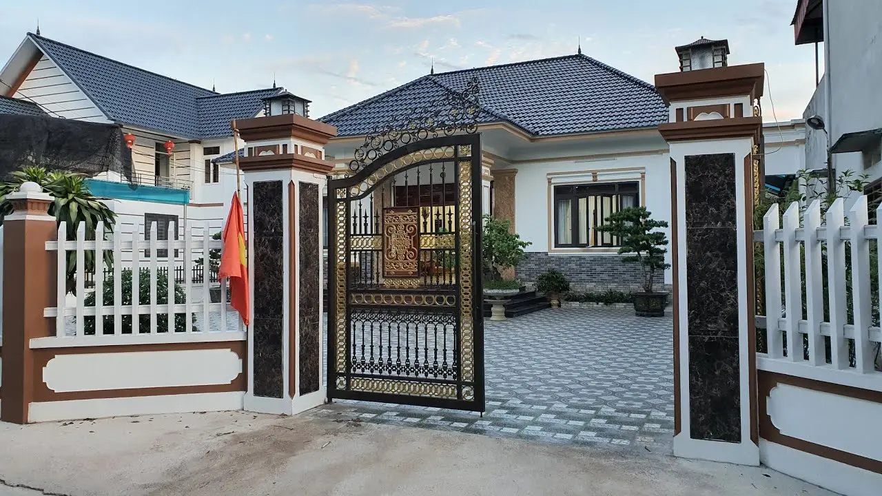 cổng sắt Hưng Yên Công Ty Hòa Phát