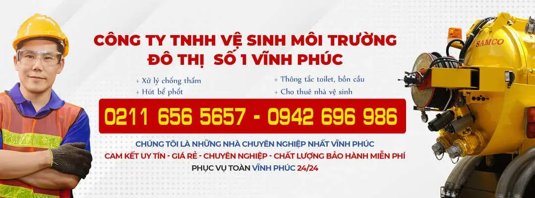 công ty vệ sinh môi trường Vĩnh Phúc công ty vệ sinh môi trường Vĩnh Phúc