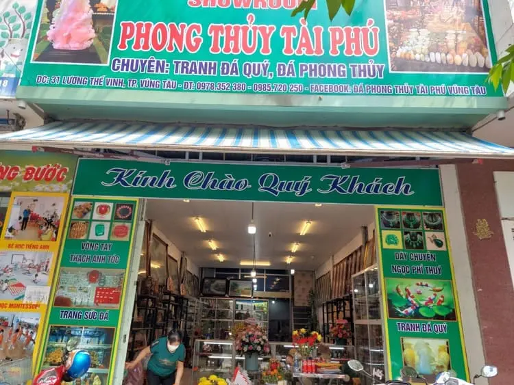 cửa hàng đá phong thủy vũng tàu