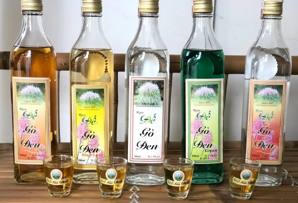 đặc sản ở Long An Rượu Đế Gò Đen