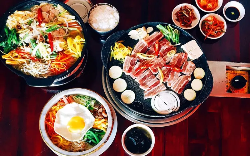 quán ăn Hàn Quốc ở Trà Vinh