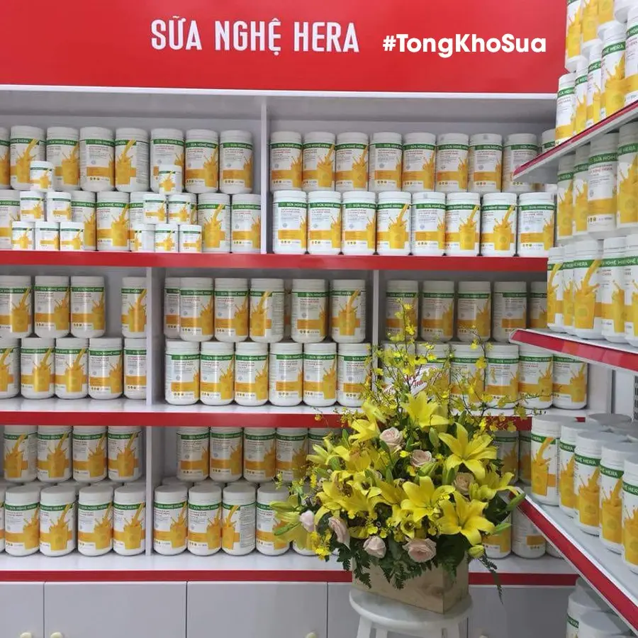 đại lý sữa ở Tiền Giang Hera & Collagen