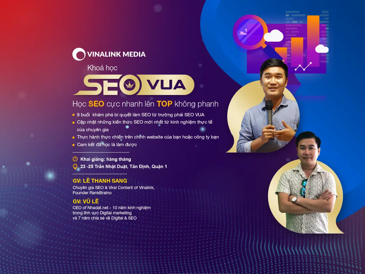 đào tạo SEO HCM Vinalink