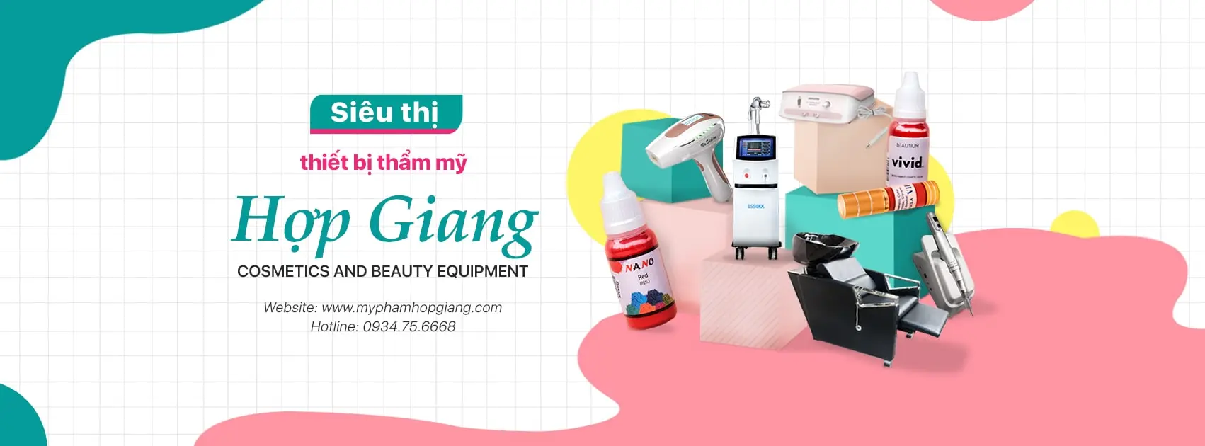 Địa chỉ bán đồ Spa - Thẩm Mỹ Viện uy tín tại Việt Nam Hợp Giang