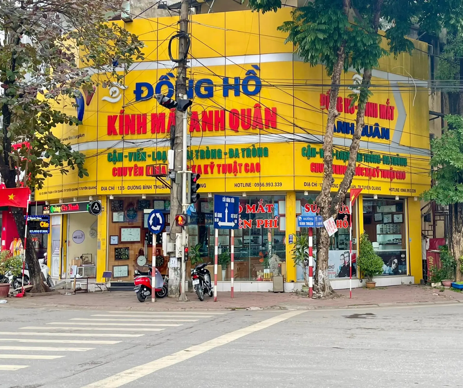 địa chỉ cắt kính cận tuyên quang Đồng hồ - kính thuốc Anh Quân