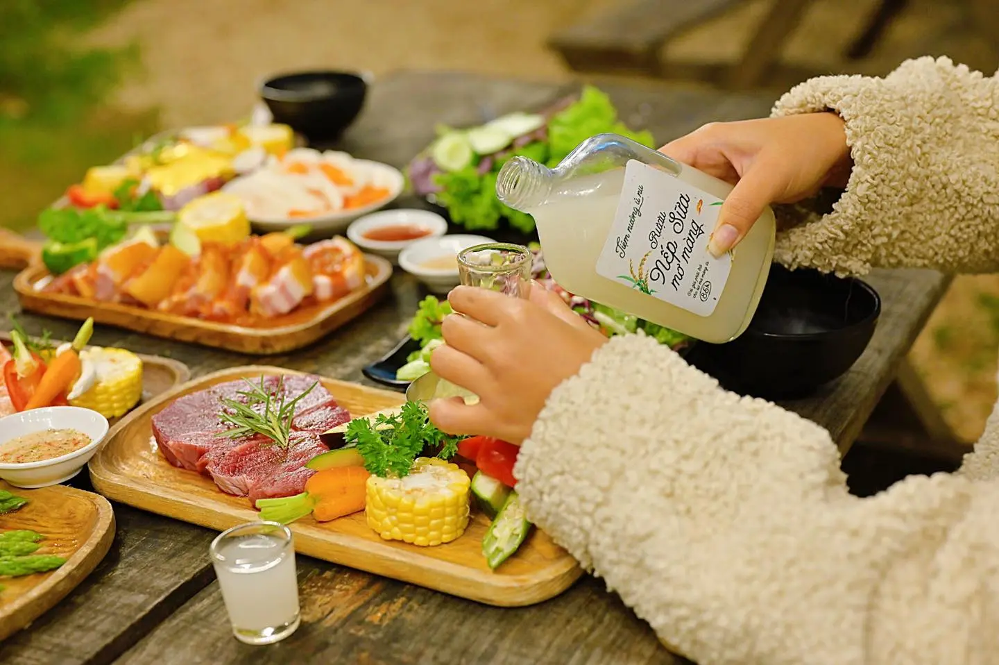 địa điểm ăn uống đà lạt Tiệm Nướng Ú Nu