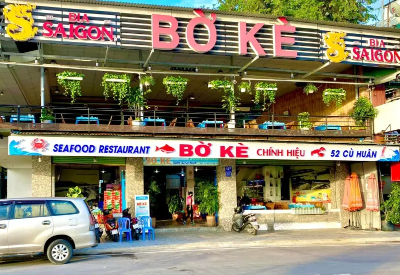 địa điểm ăn uống nha trang Bờ Kè Quán