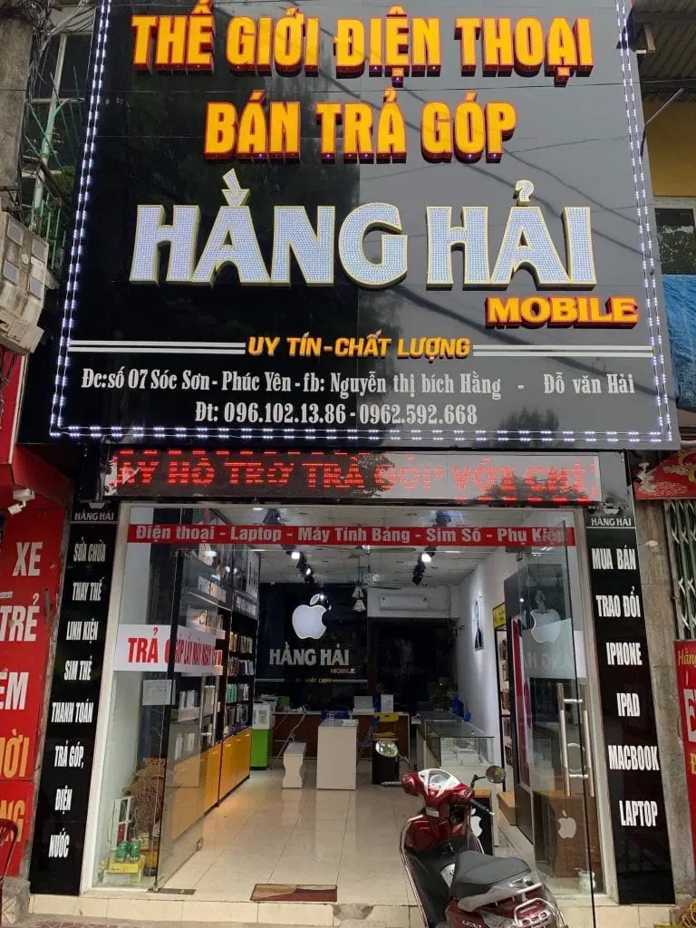 điện thoại Vĩnh Phúc Hằng Hải Mobile