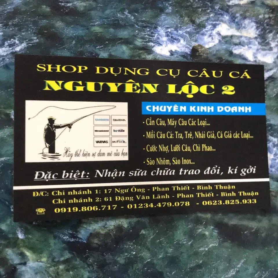 đồ câu phan thiết Dụng Cụ Câu Cá Nguyên Lộc