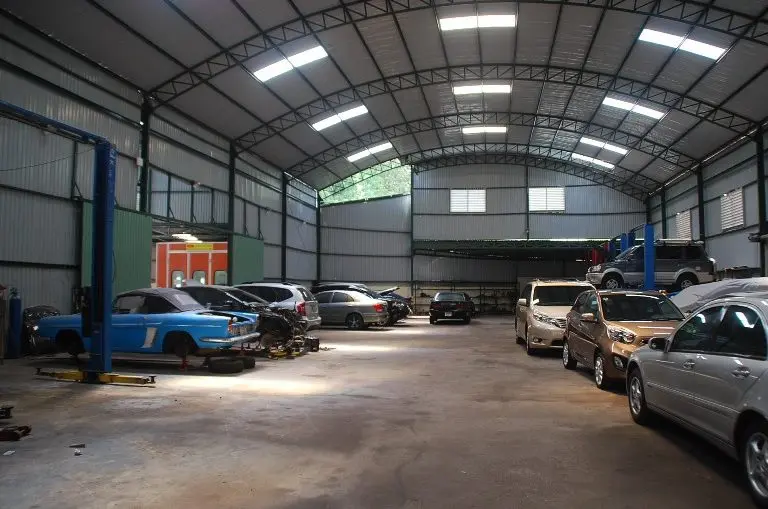 gara ô tô quảng ngãi Garage Nhân Thùy