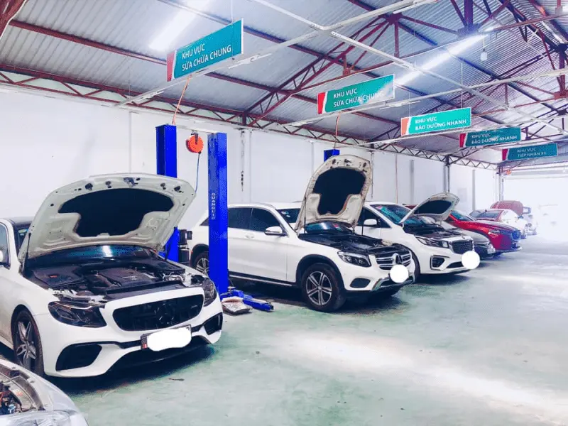 gara ô tô Tiền Giang gara ô tô Tiền Giang
