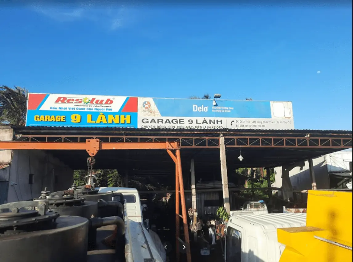 gara ô tô Tiền Giang Garage 9 Lành