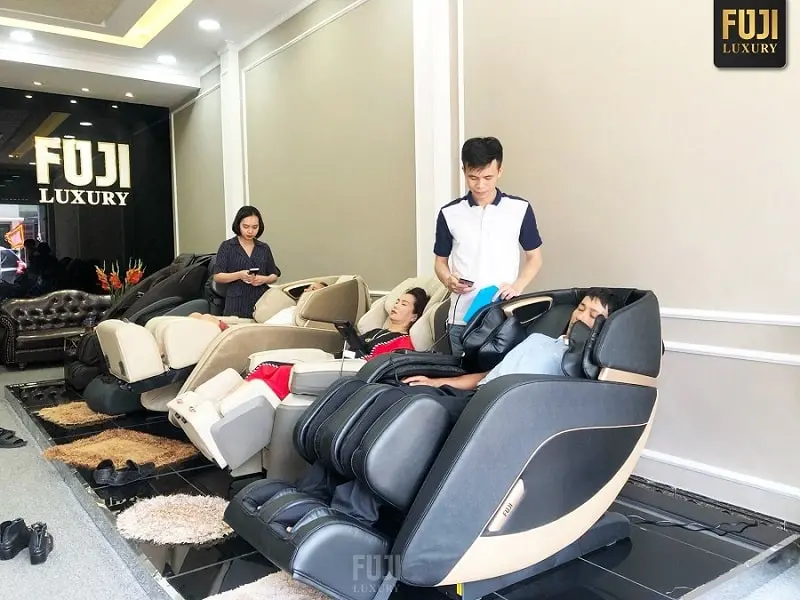 ghế massage Bến Tre Cửa Hàng Ghế Massage Fuji Luxury