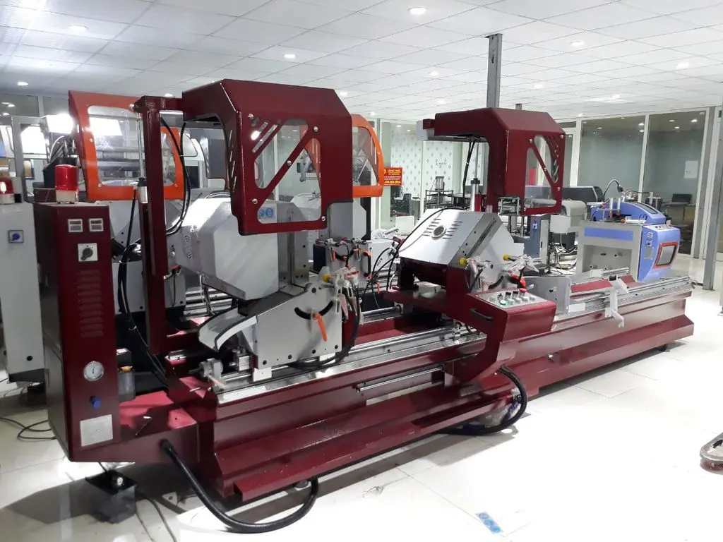 giá máy cắt nhôm 2 đầu Công ty HHC