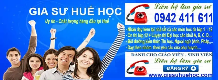 gia sư tiếng anh tại huế
