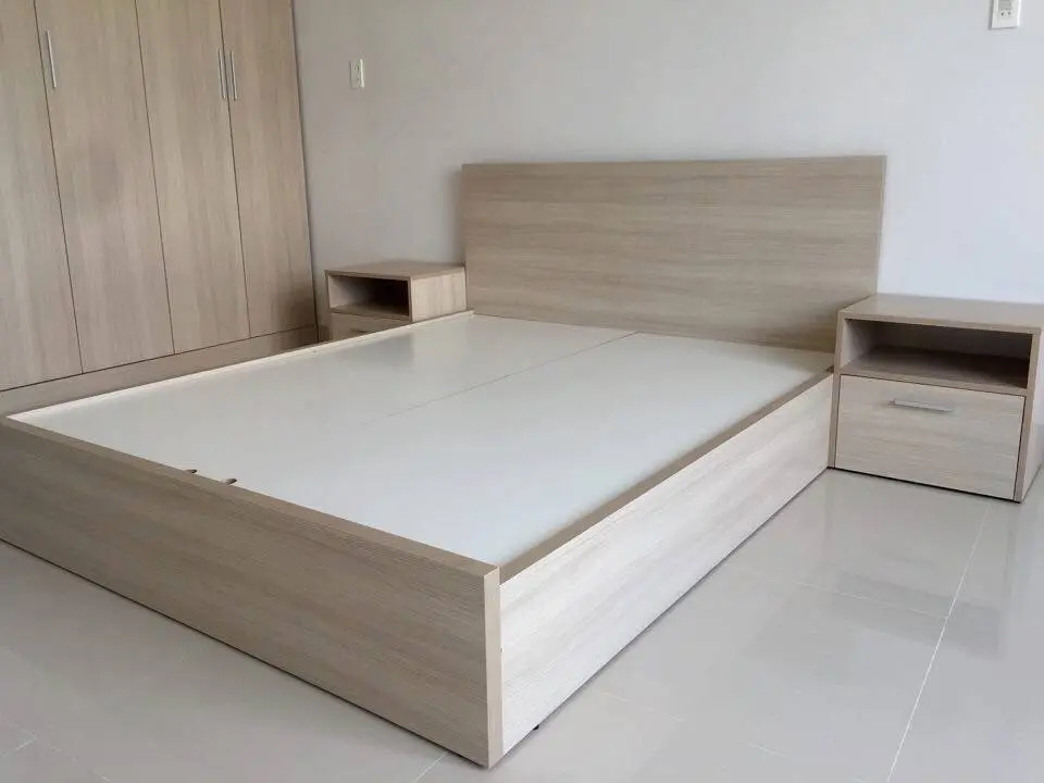 Giường gỗ nha trang Giường gỗ Quốc Huy