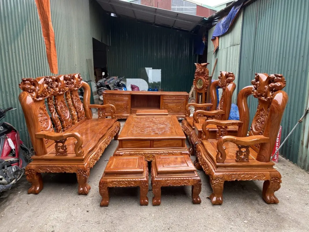 giường gỗ Nha Trang Cửa Hàng Gỗ Nội Thất 388