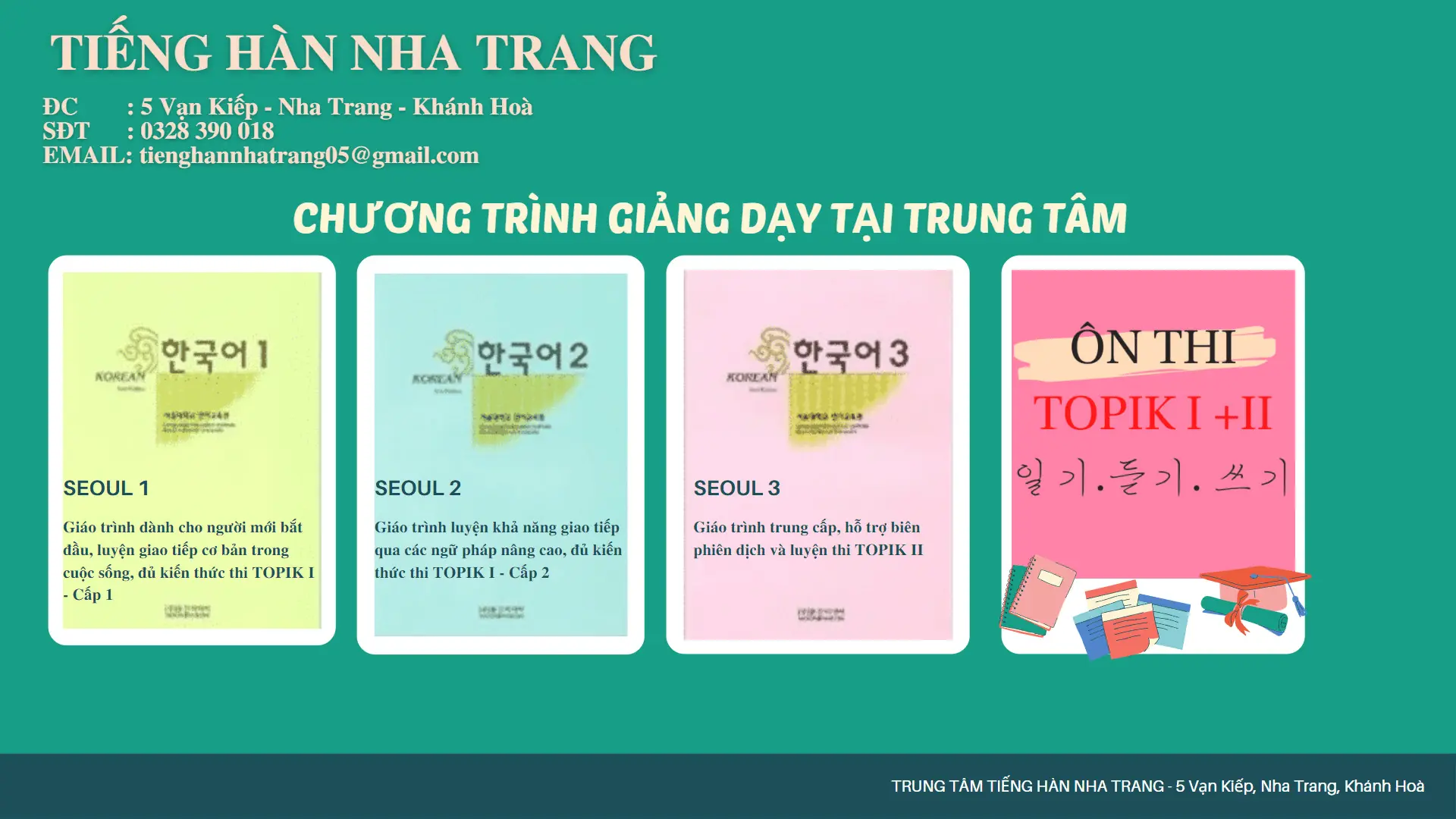 Trung Tâm Tiếng Hàn Nha Trang Trung Tâm Tiếng Hàn Nha Trang